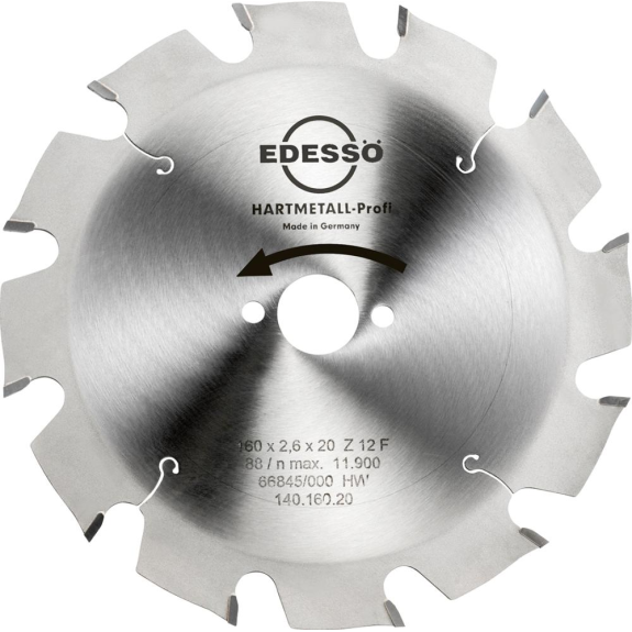 HW Kreissägebl. Profi 160x2,6x20mm Z12 F HW Kreissägebl. Profi 160x2,6x20mm Z12 F-Beschreibung lesen