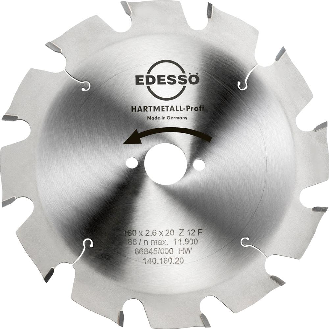 HW Kreissägebl. Profi 160x2,6x20mm Z12 F-Beschreibung lesen