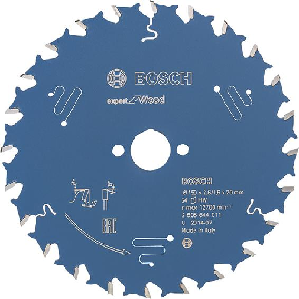HM-Kreissägeblatt 150x2,6/1,6x20 24Z WVE à 1 Stück Expert for Wood-Beschreibung lesen