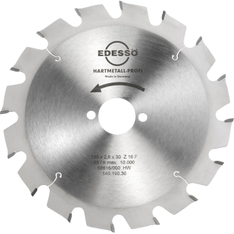 HW Kreissägebl. Profi 190x2,6x30mm Z16 F-Beschreibung lesen