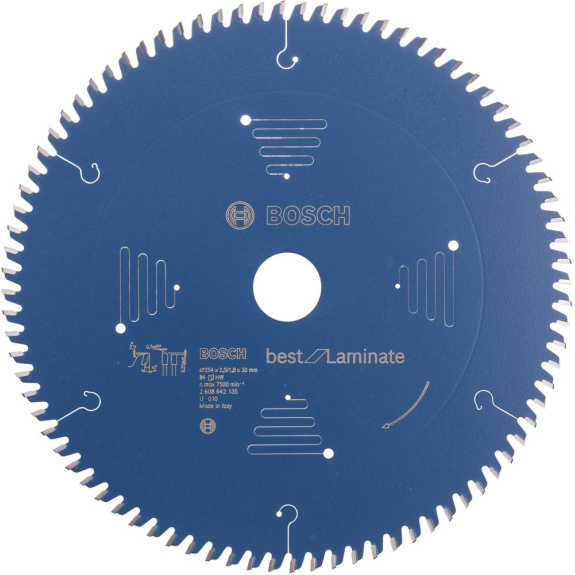 HM-Kreissägeblatt 254x2,5/1,8x30 84Z VE à 1 Stück Best for Laminate HM-Kreissägeblatt 254x2,5/1,8x30 84Z VE à 1 Stück Best for Laminate-Beschreibung lesen