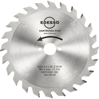 HW Kreissägebl. Profi 160x2,6x20mm Z24 W-Beschreibung lesen