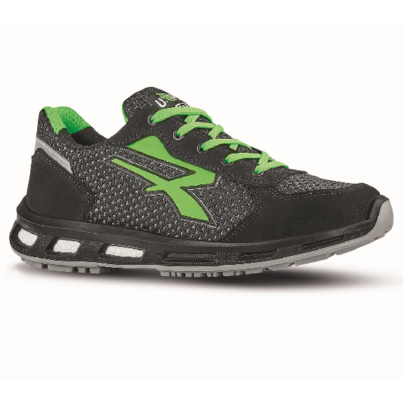 U-Power - Chaussure de travail basse légère et respirante NATE - Usage général - O1 FO SRC ESD U-Power - Chaussure de travail basse légère et respirante NATE - Usage général - O1 FO SRC ESD-Lire la description