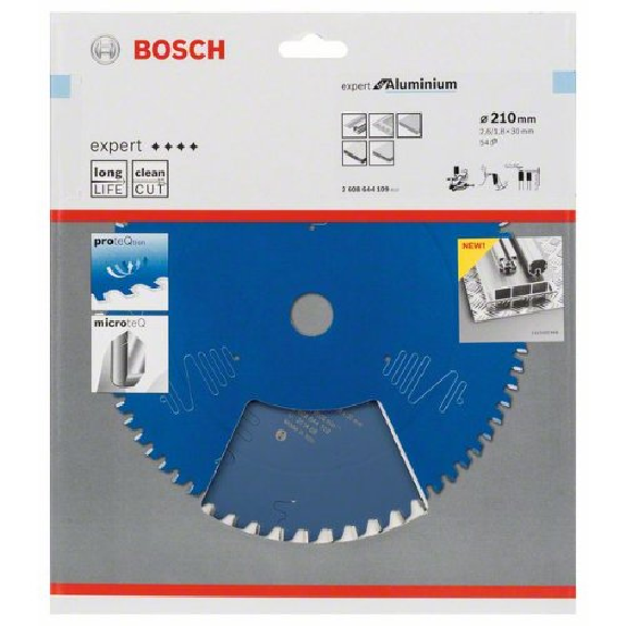 HM-Kreissägeblatt 210x2,6/1,8x30 54Z  VE à 1 Stück Expert for Aluminium-Beschreibung lesen