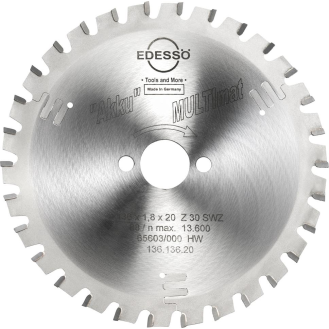 HW Kreissägebl. Akku 136x1,8x20mm Z30 SWZ-Beschreibung lesen