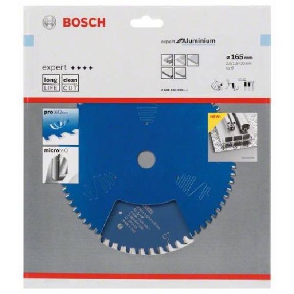 HM Kreissägeblatt 165x2,6x30mm Z52 TF-Expert Aluminium-Beschreibung lesen