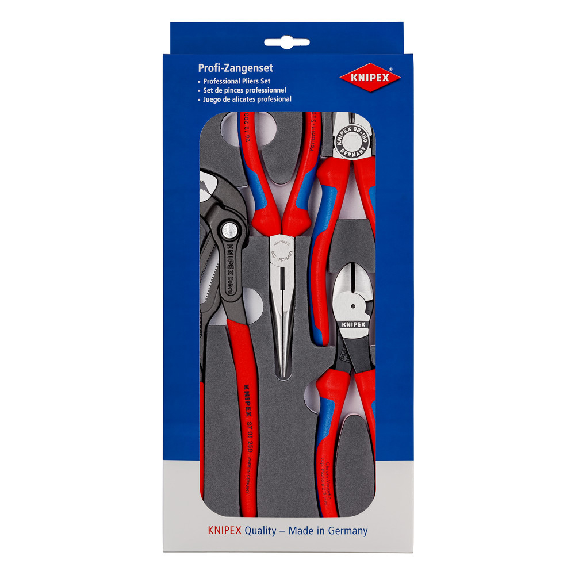 KNIPEX 00 20 01 V15 Zangen-Set in Schaumstoffeinlage-Beschreibung lesen