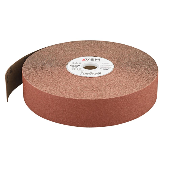 Schleifgewebe 50mm K40 Sparrolle m VSM Schleifgewebe 50mm K40 Sparrolle m VSM-Beschreibung lesen