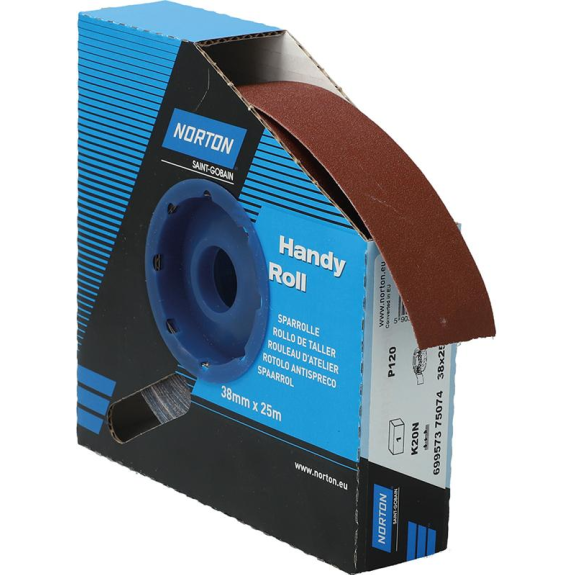 Sparrolle K20N 38mmx25m P120 Sparrolle K20N 38mmx25m P120-Beschreibung lesen