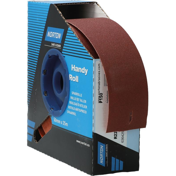 Sparrolle R222 50mmx25m P150 Sparrolle R222 50mmx25m P150-Beschreibung lesen