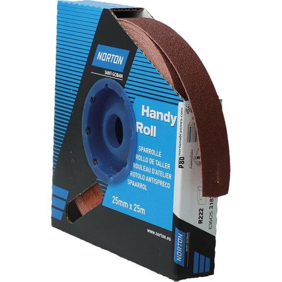 Sparrolle R222 25mmx25m P80-Beschreibung lesen