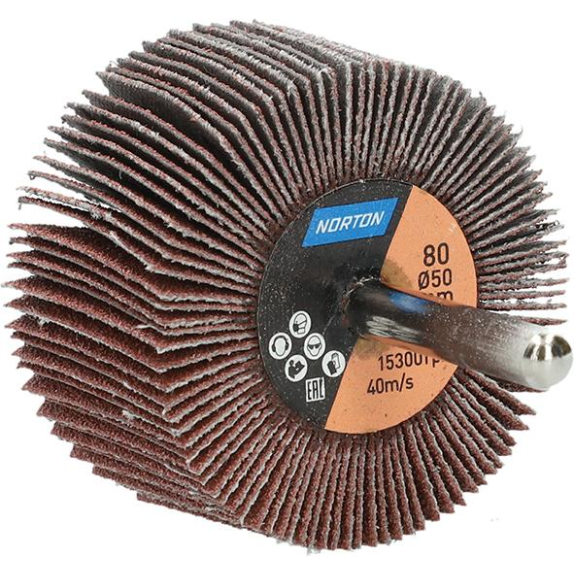 Fächechleifer m.Schaft R207Plus 50x30x6 P80-Beschreibung lesen