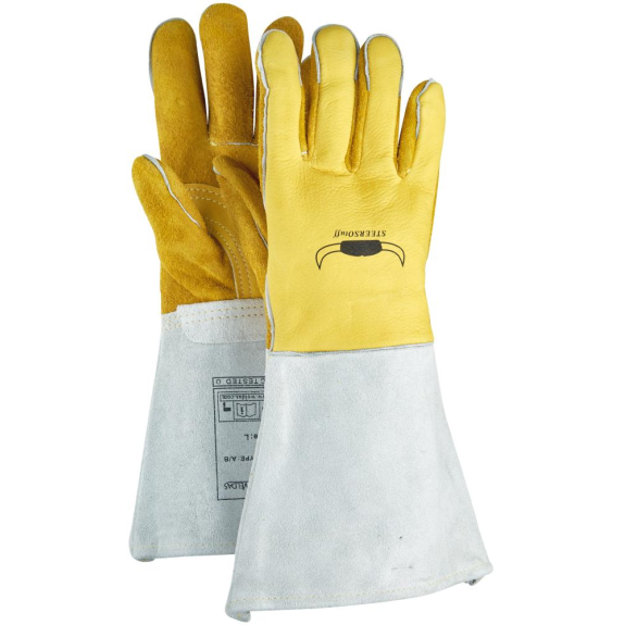 Schweißerhandschuh Nr. 10-2750, Gr. L gelb (1 Paar) Weldas Schweißerhandschuh Nr. 10-2750, Gr. L gelb (1 Paar) Weldas-Beschreibung lesen