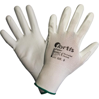Handschuh er, PU/Nylon,weiß, Gr.10-Beschreibung lesen