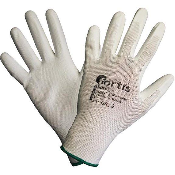 Handschuh er, PU/Nylon,weiß, Gr.7 Handschuh er, PU/Nylon,weiß, Gr.7-Beschreibung lesen