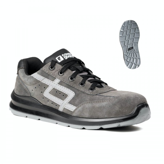 Coverguard - Chaussure de sécurité basse gris noir GALENA S1P-