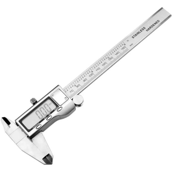 Calibre en acier numérique - 150 mm-Leer más