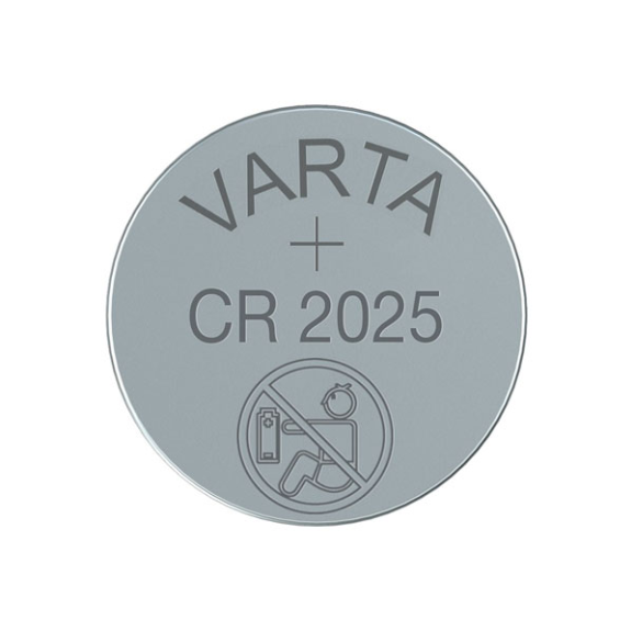 Set 5 Batterie al Litio VARTA CR2025 - 3V-Leggi tutto
