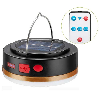Lampada solare da campeggio a LED con powerbank e telecomando IR