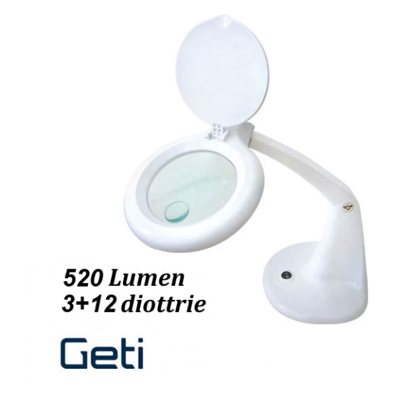 Lampada da tavolo a LED con lente d'ingrandimento-Leggi tutto