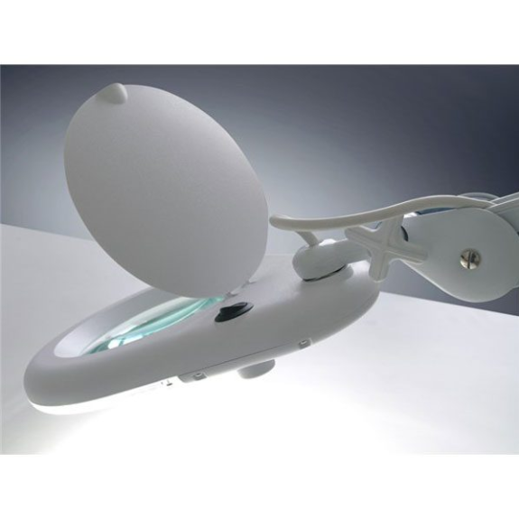 Lampada LED con lente d'ingrandimento 3 diottrie - 650 lumen-Leggi tutto