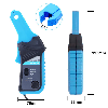 Pinza amperometrica AC/DC 65A 20kHz