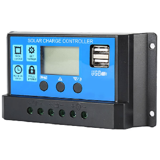 Regolatore di carica per Pannelli Solari 20 A e uscite USB-Leggi tutto