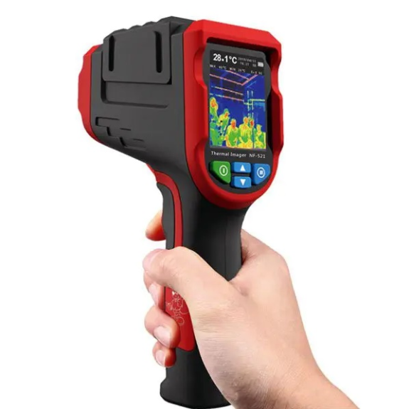Termocamera (da -20°C a +400°C) + SDHC 16GB-Leggi tutto
