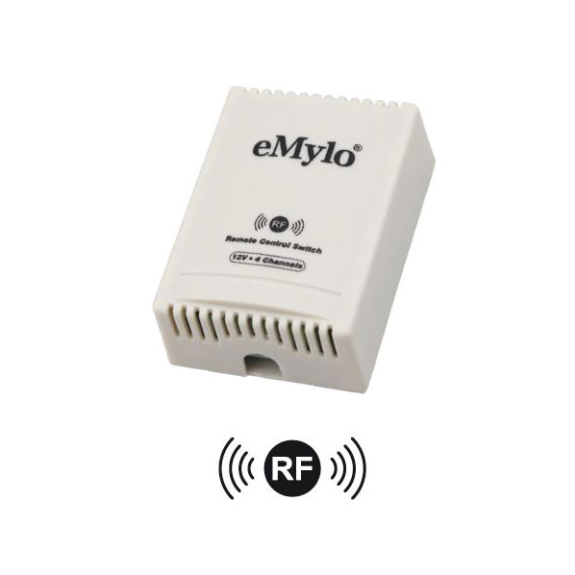 Récepteur à 4 canaux 12V - 433 MHz-Leer más
