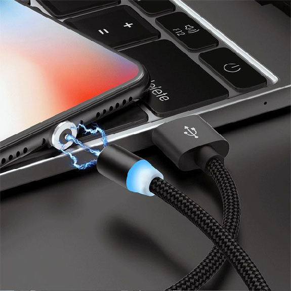 Cavo magnetico ricarica 3 in 1-Leggi tutto