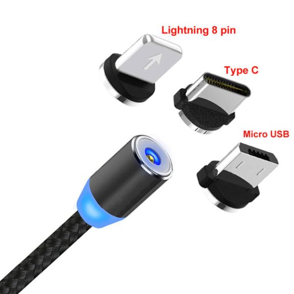 Cavo magnetico ricarica 3 in 1-Leggi tutto