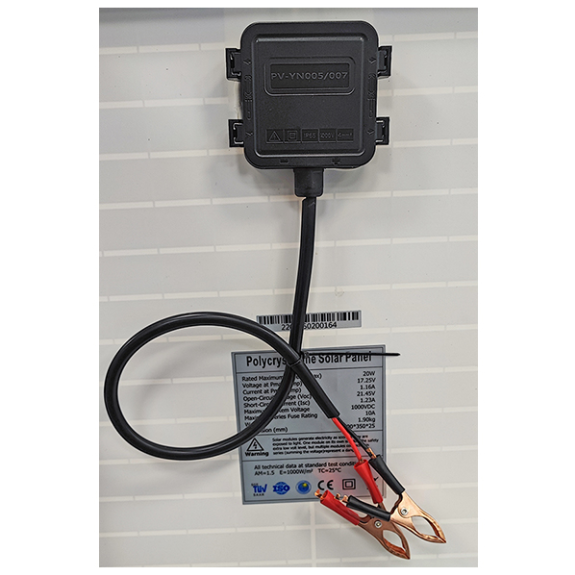 Pannello solare policristallino 12V-20W-Leggi tutto