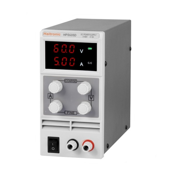 Alimentatore da laboratorio 0-60 V / 0-5 A-Leggi tutto