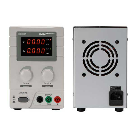 Alimentatore da laboratorio Lineare 0-30 V/5 A-Leggi tutto