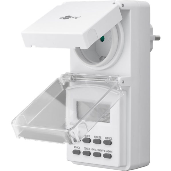 Timer extérieur numérique hebdomadaire 3600 W - IP44-Leer más