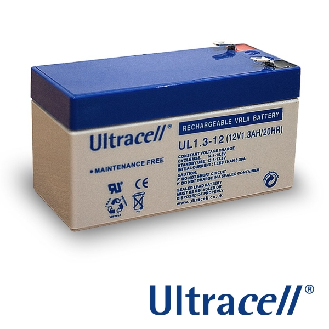 Batteria ricaricabile ULTRACELL 12 V - 1,3 Ah-Leggi tutto