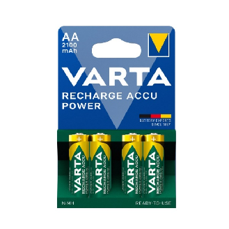 Batterie Varta AA Ready To Use - 4 Pz-Leggi tutto
