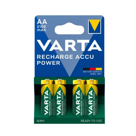 Batterie Varta aa prêt à l'usage - 4 pz-Leer más