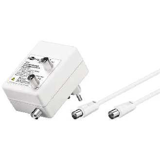 Doppio amplificatore per antenna TV (DVB-T / DVB-T2 / DVB-C)-Leggi tutto