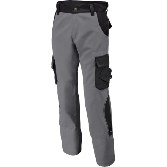 Arbeitshose Bruno, 300 g/qm,Gr. 54, g/schwarz-Beschreibung lesen