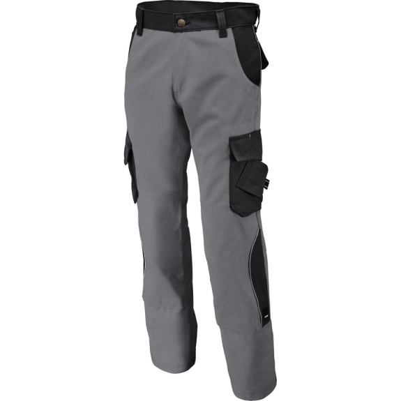 Arbeitshose Bruno, 300 g/qm,Gr. 52, g/schwarz-Beschreibung lesen