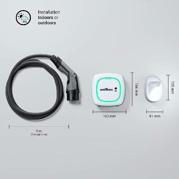 Caricatore auto elettrica stazione Plus 22 kW, connettore Tipo 2 con Cavo di 5 Metri Caricatore auto elettrica stazione Plus 22 kW, connettore Tipo 2 con Cavo di 5 Metri-Leggi tutto