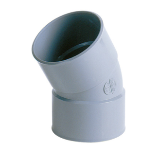 Coude FF 30° PVC décharge  Ø 32*-Lire la description