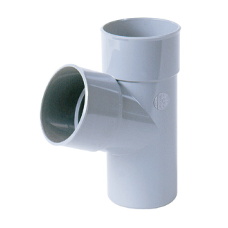 Té MF 67° PVC décharge  Ø 160*-Lire la description