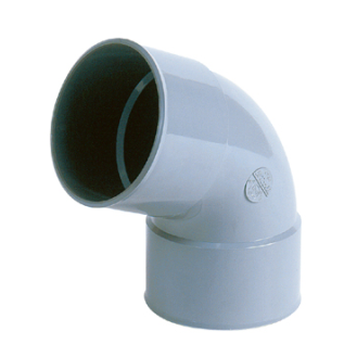 Coude FF 67° PVC décharge  Ø 160*-Lire la description