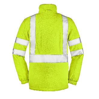 Warnfleecejacke Seattle, leuchtgelb,Gr.M-Beschreibung lesen