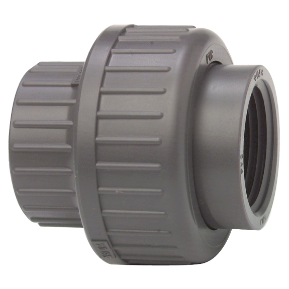 Union PVC-U/EPDM PN10 1/4"-Lire la description