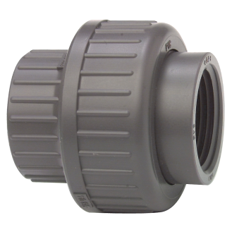 Union PVC-U/EPDM PN10 1/4"-Lire la description