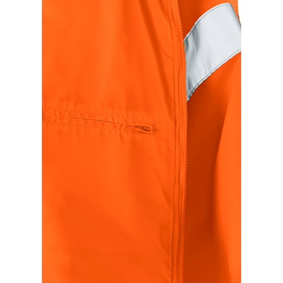Warnfleecejacke Seattle, leuchtorange,Gr.2XL-Beschreibung lesen