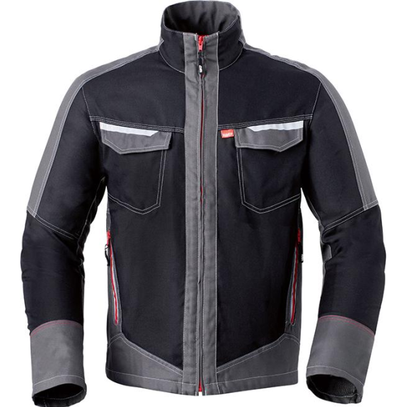 Langjacke Attitude, Gr.S, schwarz/kohlengrau-Beschreibung lesen